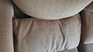 Sofá modular beige y marrón ESCUCHO OFERTAS