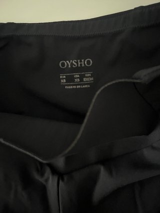 Pantalón Leggings Deportivo Negro y Azul