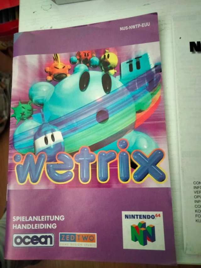 Wetrix Nintendo 64 PAL N64