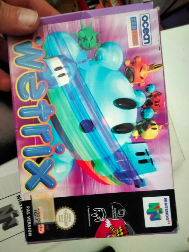 Wetrix Nintendo 64 PAL N64