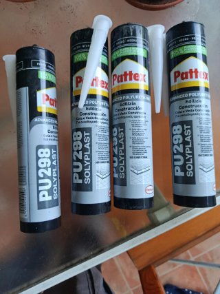 Pattex PU298 Solyplast Poliuretano 6 cartuchos