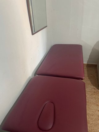 Camilla masaje con hueco facial