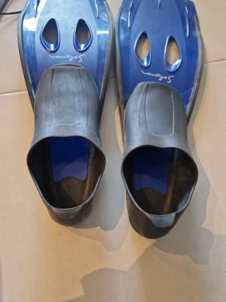 Pinne da subacquea blu