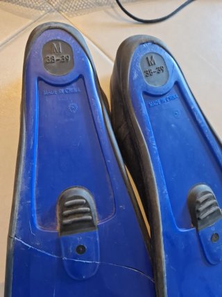 Pinne da subacquea blu