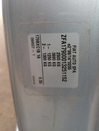 Paragolpes trasero fiat ulysse (179) * 446356