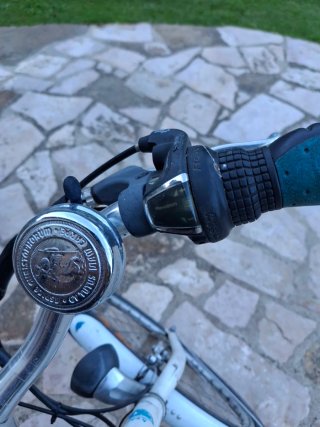 Bicicleta Eléctrica Blanca
