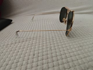 Gafas Ray-Ban Shooter Doradas Lente Verde