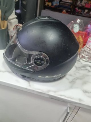 Casco Moto LS2 Negro