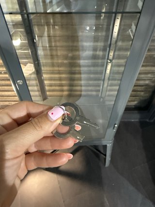 Vitrina Metálica Gris Ikea