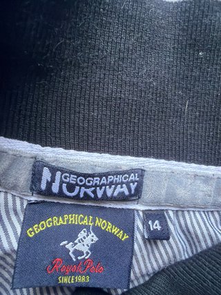 Polo Geographical Norway Argentina,talla 14años