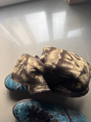 Botas altas para chica con rosas