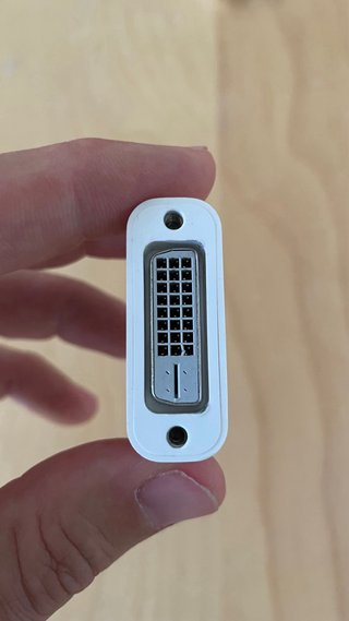 Adattatore Mini DisplayPort a DVI di Apple