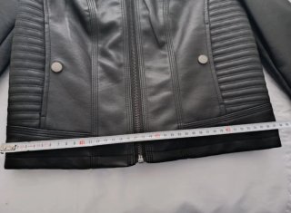 Chaqueta de cuero Vero Moda Negra