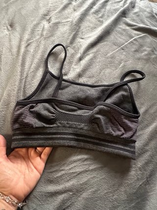 Top deportivo ProZIS seamless gris