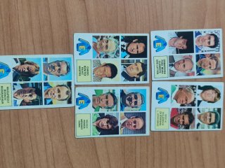 303 cromos Liga este, temp 82/83 sin pegar