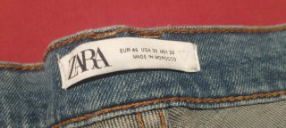 Jeans Zara blu