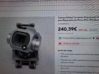 Dron DJI Mavic 2 PRO AVERIADO