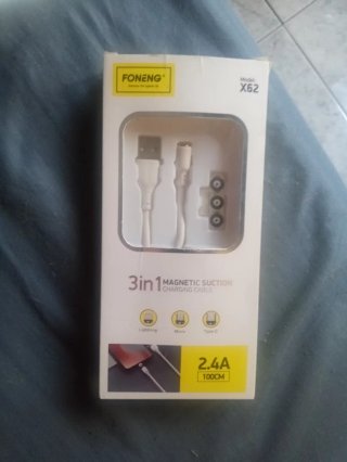 Cargador X62 3 en 1 Magnético