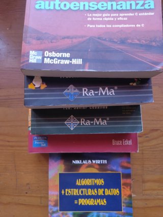 Lote de libros de informática años 90/2000.