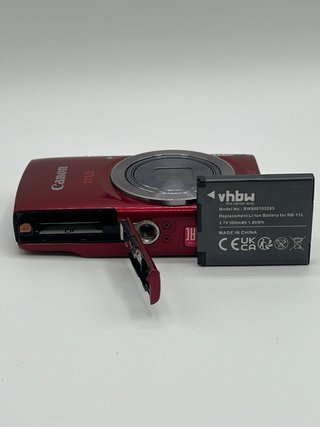Canon IXUS 160 Fotocamera Digitale Rossa