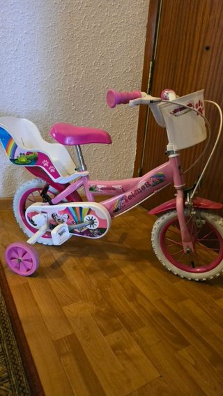 Bicicleta infantil rosa 4-6 años