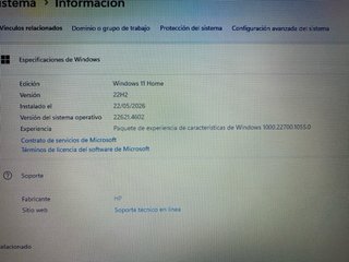 Portátil HP Laptop 15-da0091ns