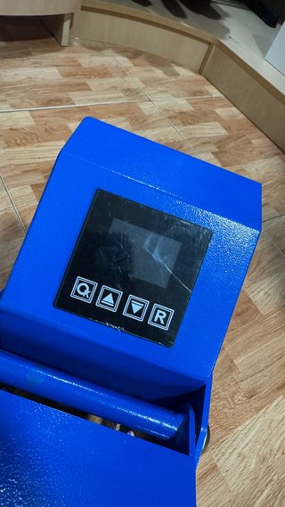 Prensa Térmica Sublimación y Vinilos Azul