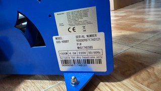Prensa Térmica Sublimación y Vinilos Azul