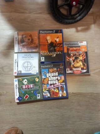 Lote Videojuegos PS2 y Nintendo DS