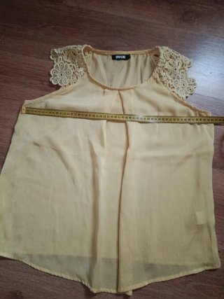 Blusa Ophyline Amarilla Talla L