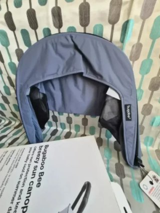 capota ventilada bugaboo bee6 azul costero Nueva
