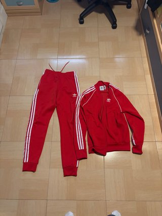 Chandal Rojo Adidas Originals Hombre
