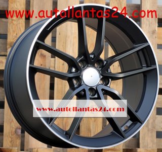 JUEGO DE 4 LLANTAS MERCEDES 8854 BLACK r062845