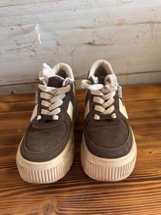 Zapatillas GoSexy Plataforma Marrones Beige