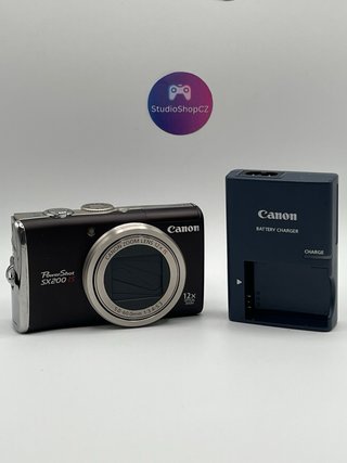Canon PowerShot SX200 IS Fotocamera Digitale