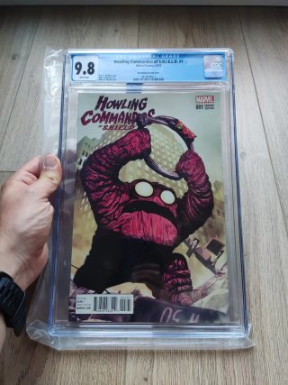 Howling Commandos of Shield 1 Marvel 2015 CGC 9.8