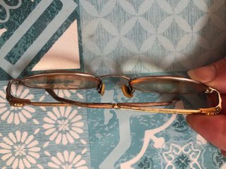 Gafas con logo  Versace Doradas y Marrones