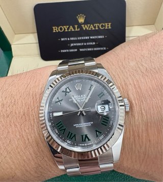 Rolex Datejust 41 ref. 126334 Wimbledon