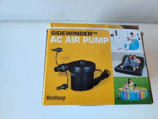 Inflador Eléctrico Negro