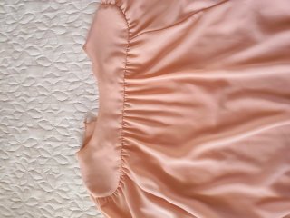 Blusa mujer manga larga salmón/rosa palo talla M