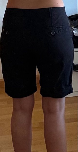 Pantalón corto negro Mango Talla M