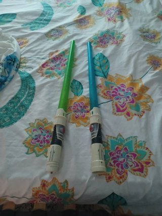 Espadas Láser Star Wars Verdes y Azules