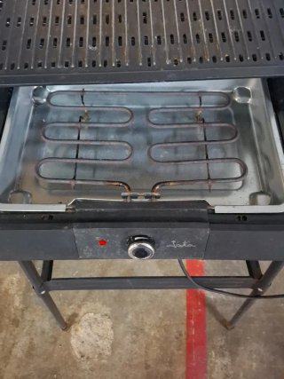 Barbacoa Eléctrica Negra