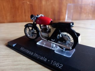 Montesa Impala miniatura 1962. Escala 1/24.