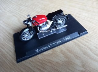 Montesa Impala miniatura 1962. Escala 1/24.