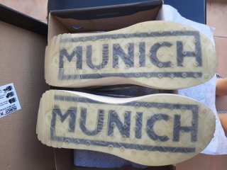 Zapatillas Munich Beige y Amarillo