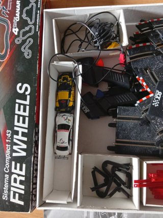 Scalextric Compact Fire Wheels