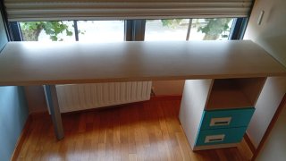 Cama Tren Infantil con Armario y Cajón