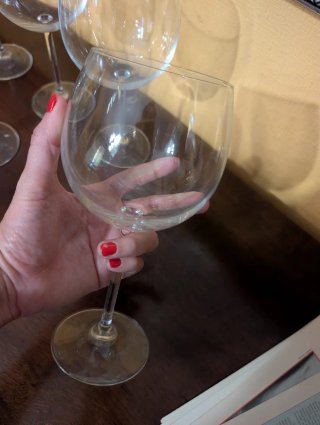 Set di 6 calici da vino