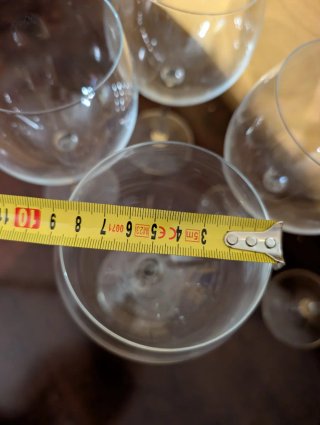 Set di 6 calici da vino